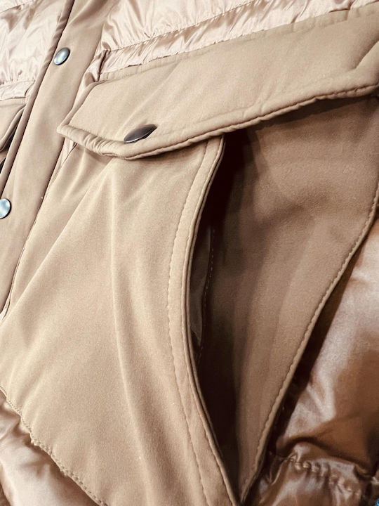 Μπουφάν Dark Brown