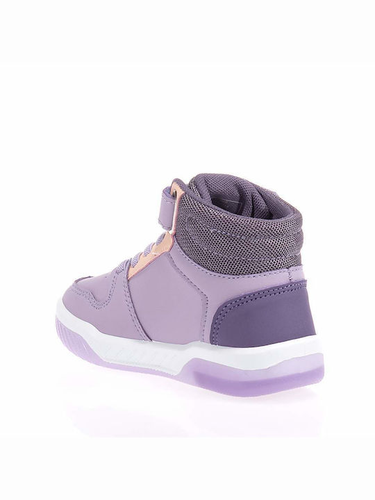 Disney Kids Sneakers High Purple