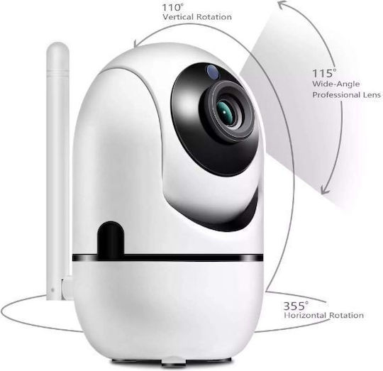 IP Κάμερα Παρακολούθησης Wi-Fi HD 720P με Φακό 3.6mm