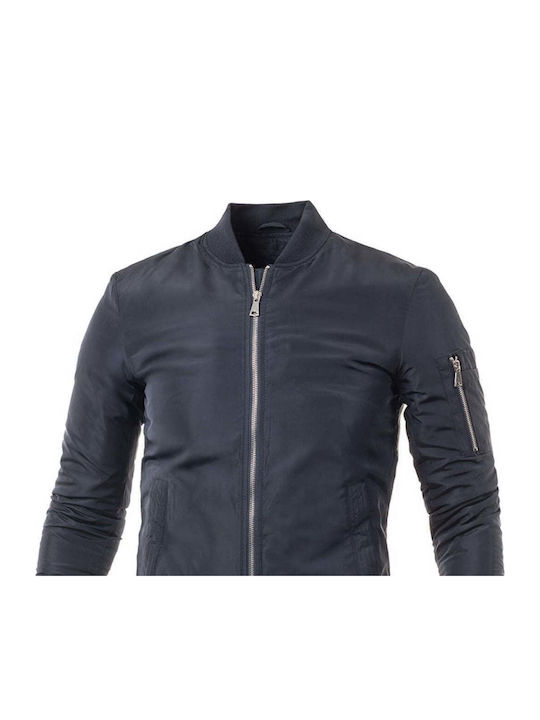 Jacke Bomber Blau