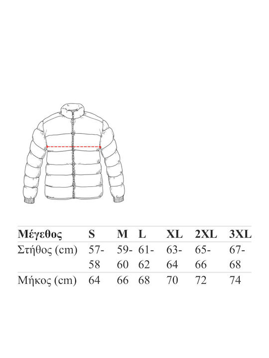 Winter Jacket Parka Red