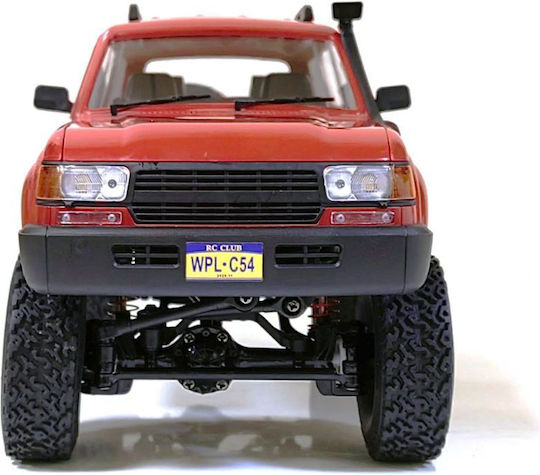 Wpl C54-1 Toyota Land Cruiser Lc80 4WD Hochgelegt 1/14 2.4g 4wd RTR Proportionale Steuerung Rot
