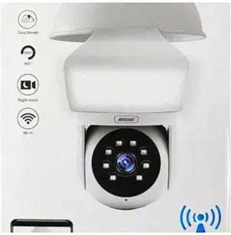 Andowl Q-S600 IP Surveillance Camera Wi-Fi 4K with Speaker Suitable for Plug Type England