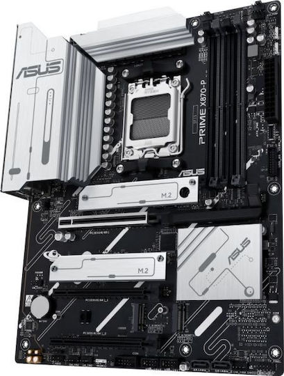 Asus PRIME X870-P Motherboard ATX with AMD AM5 Socket