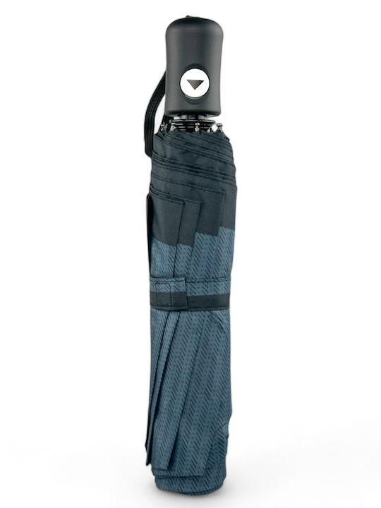 Iris Windproof Automatic Umbrella Compact Gray