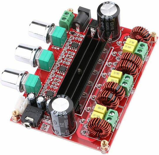 2.1 Ενισχυτής Ισχύος 2x80w + 100w Woofer Tpa3116d 12v-24v Tpa3116d2 Arduino