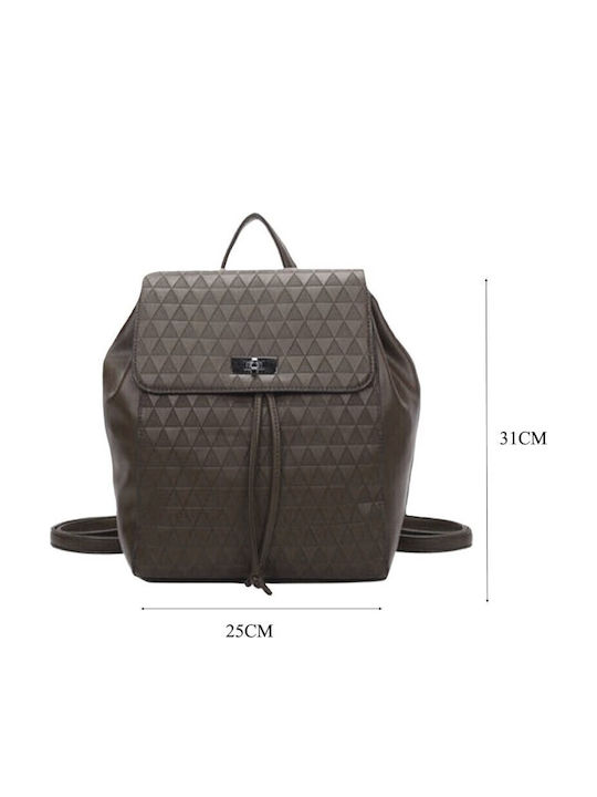 Damentasche Rucksack Taupe