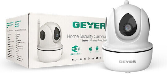 Geyer GSC-C4 IP Κάμερα Παρακολούθησης Wi-Fi Full HD+ 5MP με Αμφίδρομη Επικοινωνία