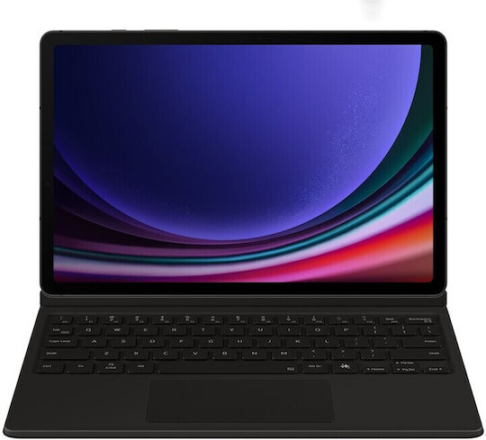Samsung Galaxy Tab S9/s9 Fe; Book Cover Keyboard; Black