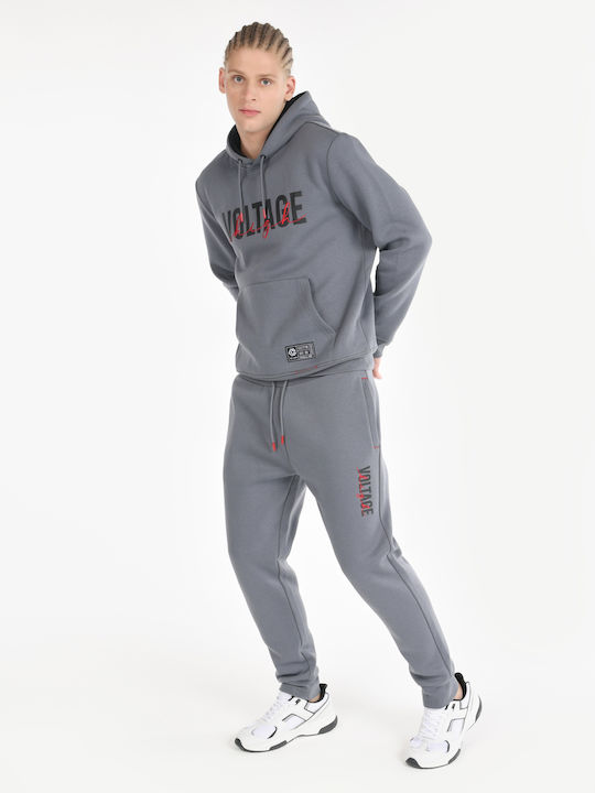 Sweatpants with Elastic Gray