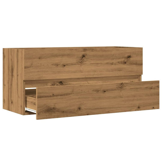 vidaXL Blat fără Lavoar L100xW38.5xH45cm Coffee