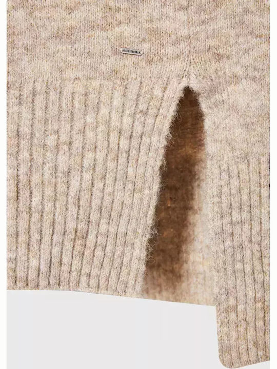 Women's Sweater Woolen Vitage Beige
