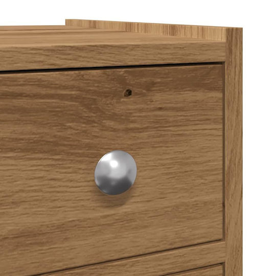 vidaXL Bathroom Cabinet L21.5xW50xH60cm Oak