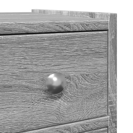 vidaXL Badezimmerschrank B21.5xT50xH60cm Sonoma