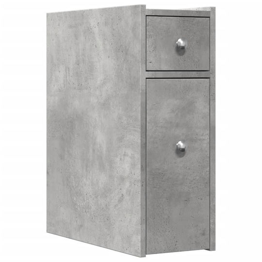 vidaXL Badezimmerschrank B21.5xT50xH60cm Gray