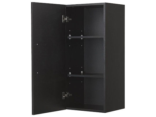 Beliani Ντουλάπι Μπάνιου 40x35x88cm Μαύρο