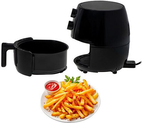 Adler Air Fryer 2.5lt Μαύρο AD 6312