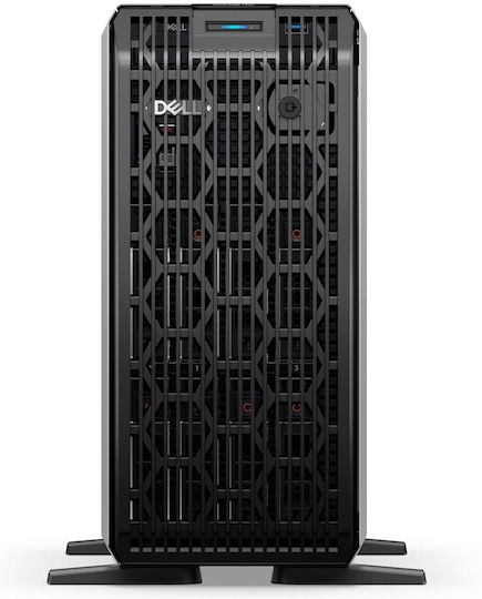 Dell PowerEdge T350 (Xeon E-2314/16GB DDR4/480GB SSD/PERC H355/600W 2 PSU/Без операционна система)