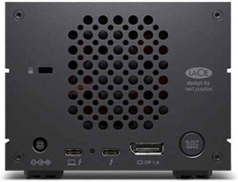 Lacie 2big Dock Thunderbolt 3 / USB 3.1 Extern HDD 32TB Multi-Bay Negru