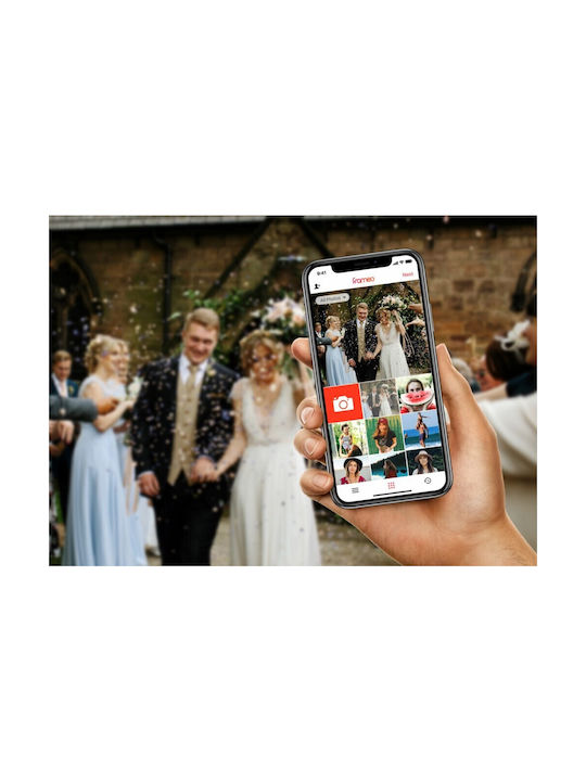 Denver PFF-1021 Digital Photo Frame with Touch Screen 10.1" Resolution 1280x800 with WiFi White