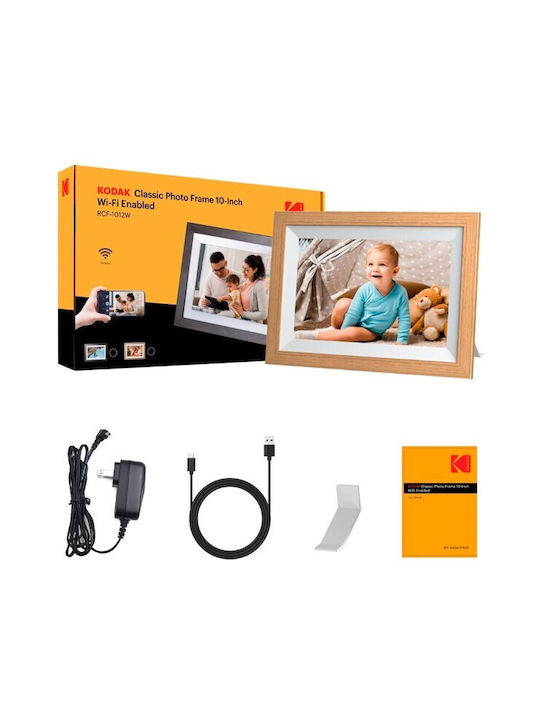 Kodak Digital Photo Frame 10" with WiFi Brown