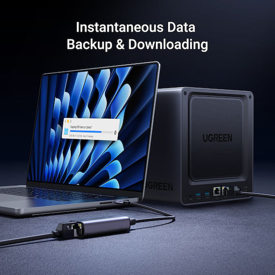 Ugreen 25052 USB-C Network Adapter with Wired Ethernet Connection
