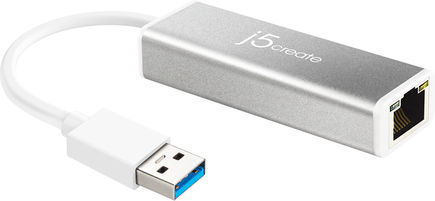 J5create JUE130-N USB Адаптер За Мрежа С Проводниково Свързване Gigabit Ethernet