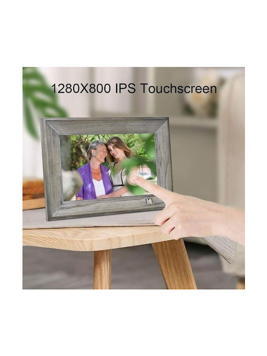 Kodak Digital Photo Frame 10" Resolution 1280x800 with WiFi Gray SB6823