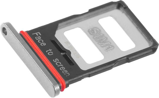 Clappio Sim Card Tray Xiaomi Poco F6 Pro Dual Nano Sim White