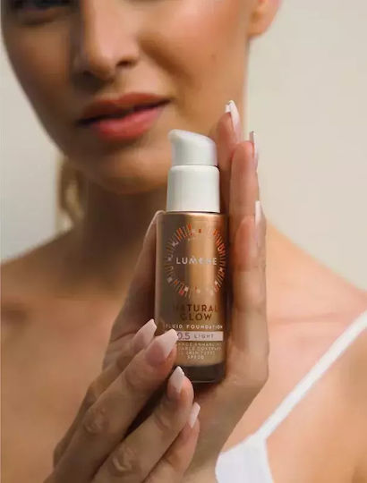 Lumene Natural Glow Make-up Mov/alb SPF20 4 Tan 30ml