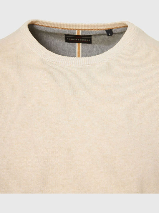 Long Sleeve Sweater Ecru, Chalk Mel
