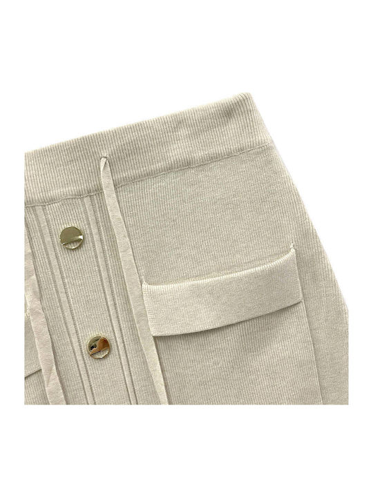 Midi Skirt Beige