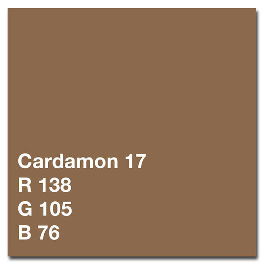 Colorama Φωτογραφικό Φόντο Χάρτινο 135x1100εκ. Καφέ
