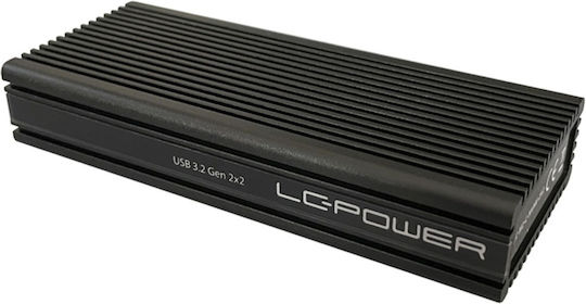 LC-Power Θήκη για Σκληρό Δίσκο M.2 SATA III με σύνδεση USB 3.2