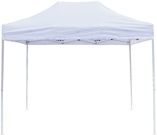 Epiplo-Fos Gazebo Cover White with PVC Coating 3x3m