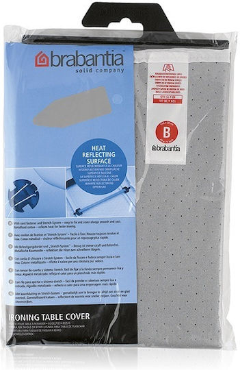 Brabantia Ironing Board Cover Gray 124x38cm