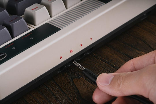 8Bitdo Retro N Edition Ασύρματο Gaming Μηχανικό Πληκτρολόγιο Tenkeyless με Custom διακόπτες (Αγγλικό US)