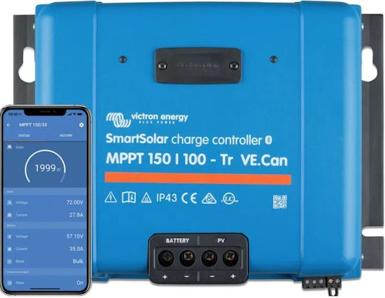 Victron Energy BlueSolar MPPT 150/70 Tr Ρυθμιστής Φόρτισης 48V 70A