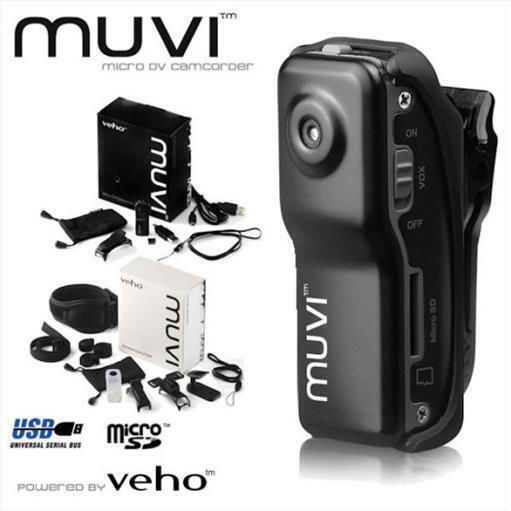 Veho Muvi Micro Camcorder Action Camera SD (480p) Μαύρη