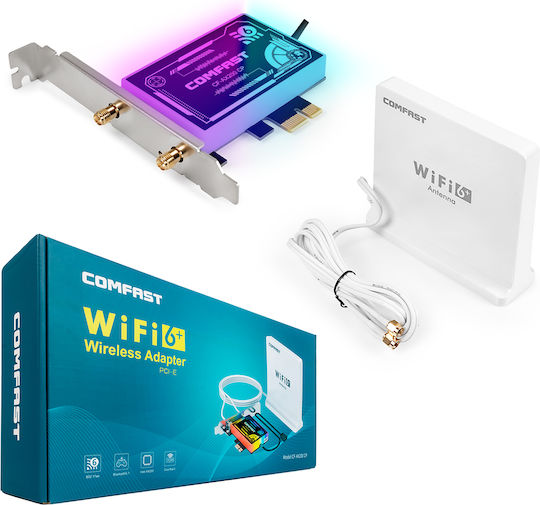 Comfast Wireless Card (300Mbps) PCI-e Card