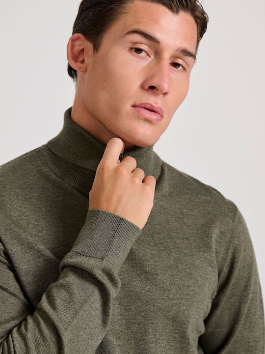 Long Sleeve Sweater Cement Mel, Grey