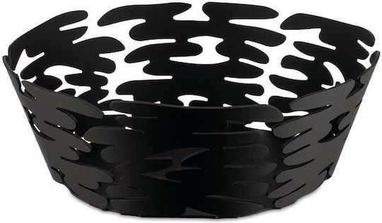 Alessi Fruit Bowl Inox Black 21x18x10cm