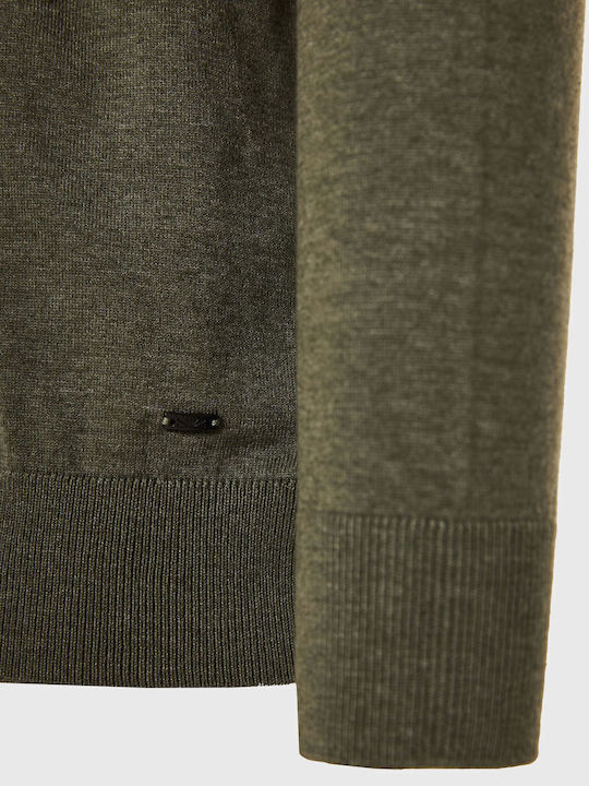 Long Sleeve Sweater Cement Mel, Grey