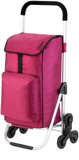 Expert Premium Shopping Trolley Purple 47x43x97cm