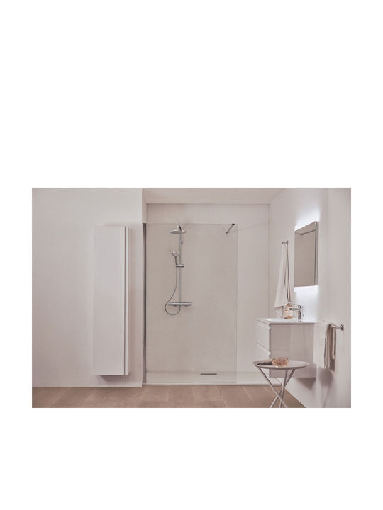 Ideal Standard Ceratherm T25 Shower Column with Mixer 111.7cm Silver