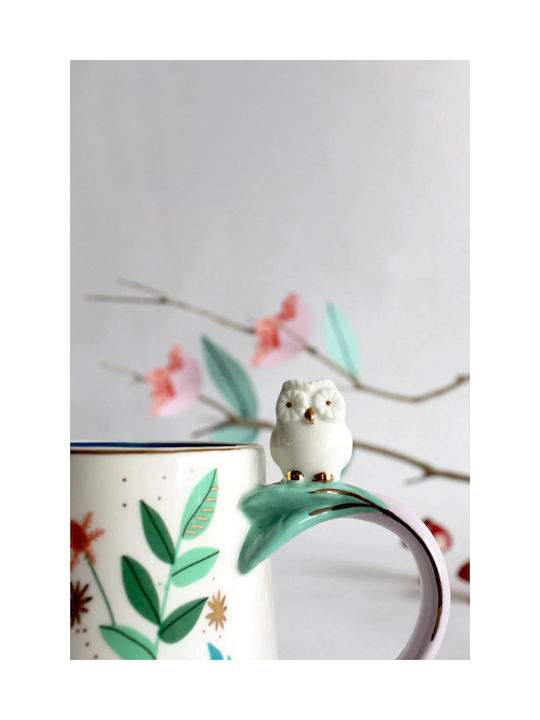 Disaster Designs Owl Κανάτα Σερβιρίσματος από Πορσελάνη
