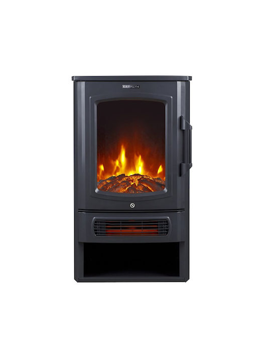 Panthermica Floor Electric Fireplace 1000W 74x44.5cm
