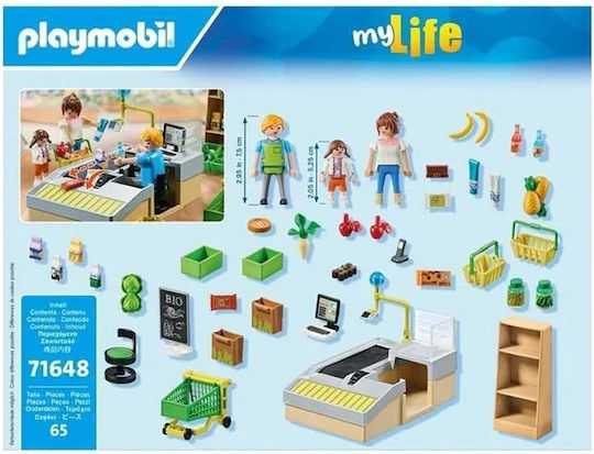 Playmobil MyLife Biological Store Cash Register for 4-10 years old