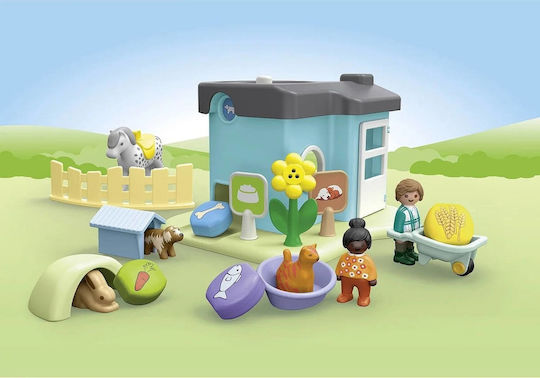 Playmobil Junior Small Animal Guesthouse for 1-4 years old