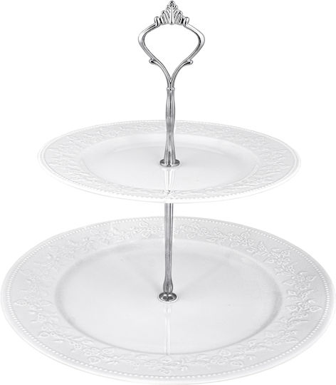 Oriana Ferelli Classic Stripes 17310/S Εταζέρα 2 Ορόφων από Πορσελάνη Μαύρη Ø27cm Oriana Ferelli Classic Stripes 17310/S Εταζέρα 2 Ορόφων από Πορσελάνη Μαύρη Ø27cm